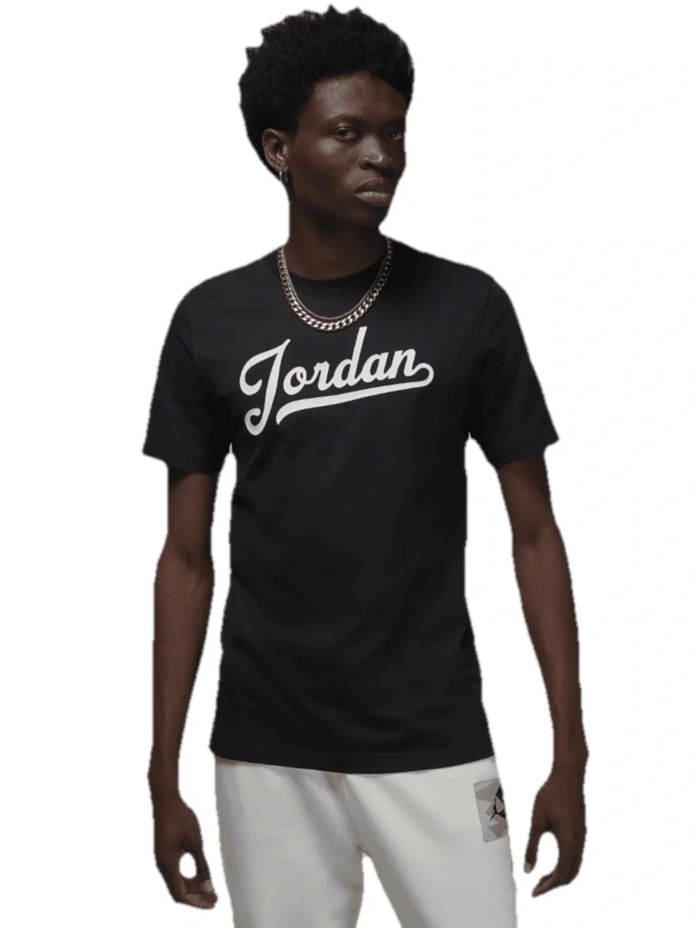 Jordan Flight Mvp Short-Sleeve Men Black T-shirt Size Large